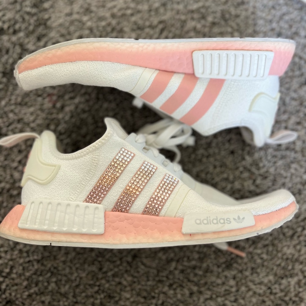Adidas NMD with Swarovski Crystals
